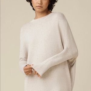 The Oversized Sweater by Vetta SM in Oatmeal Donegal